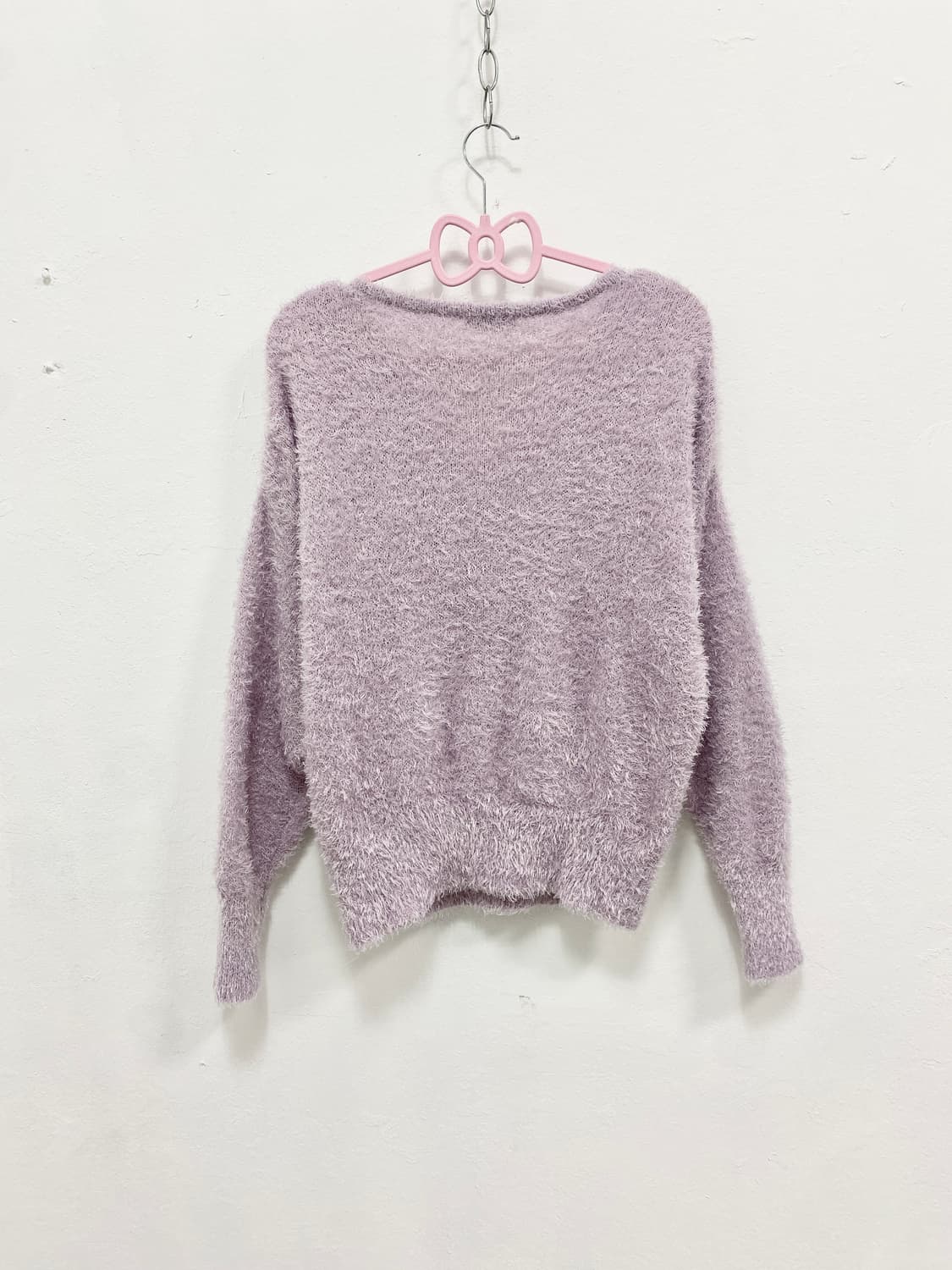 [EARTH MUSIC] 포도맛 로걀 앙고라 니트  상품이미지4