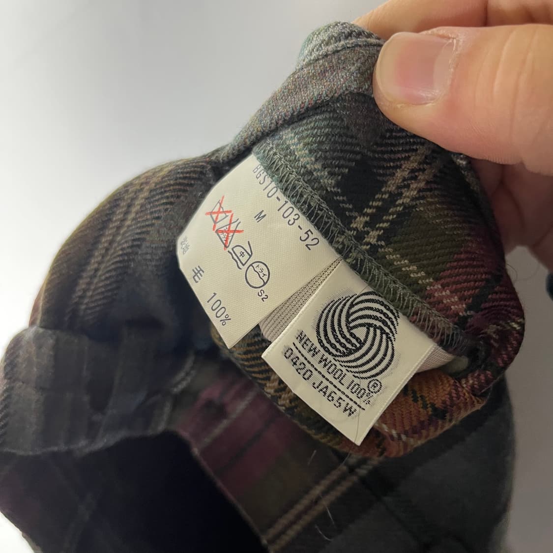 [Burberry] 00's 버버리 와이트 체크 쇼츠 상품이미지6