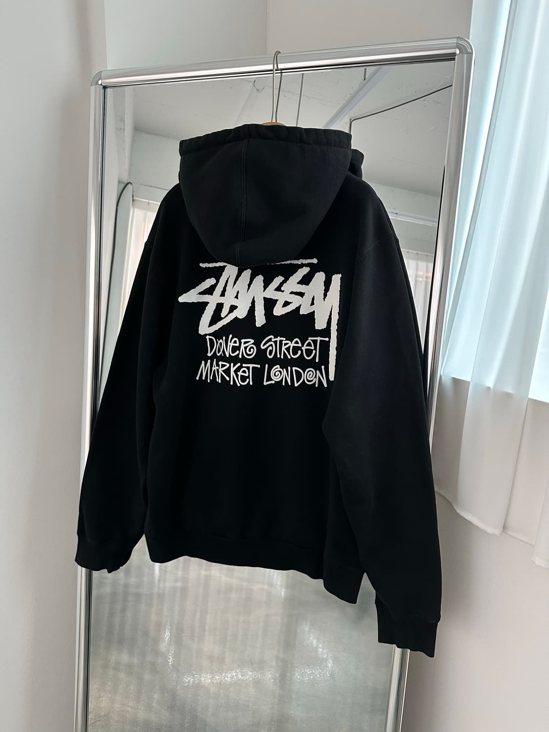 Stussy x DSM 스투시 도버스트릿마켓 런던 스탁 블랙 후디 L 상품이미지1