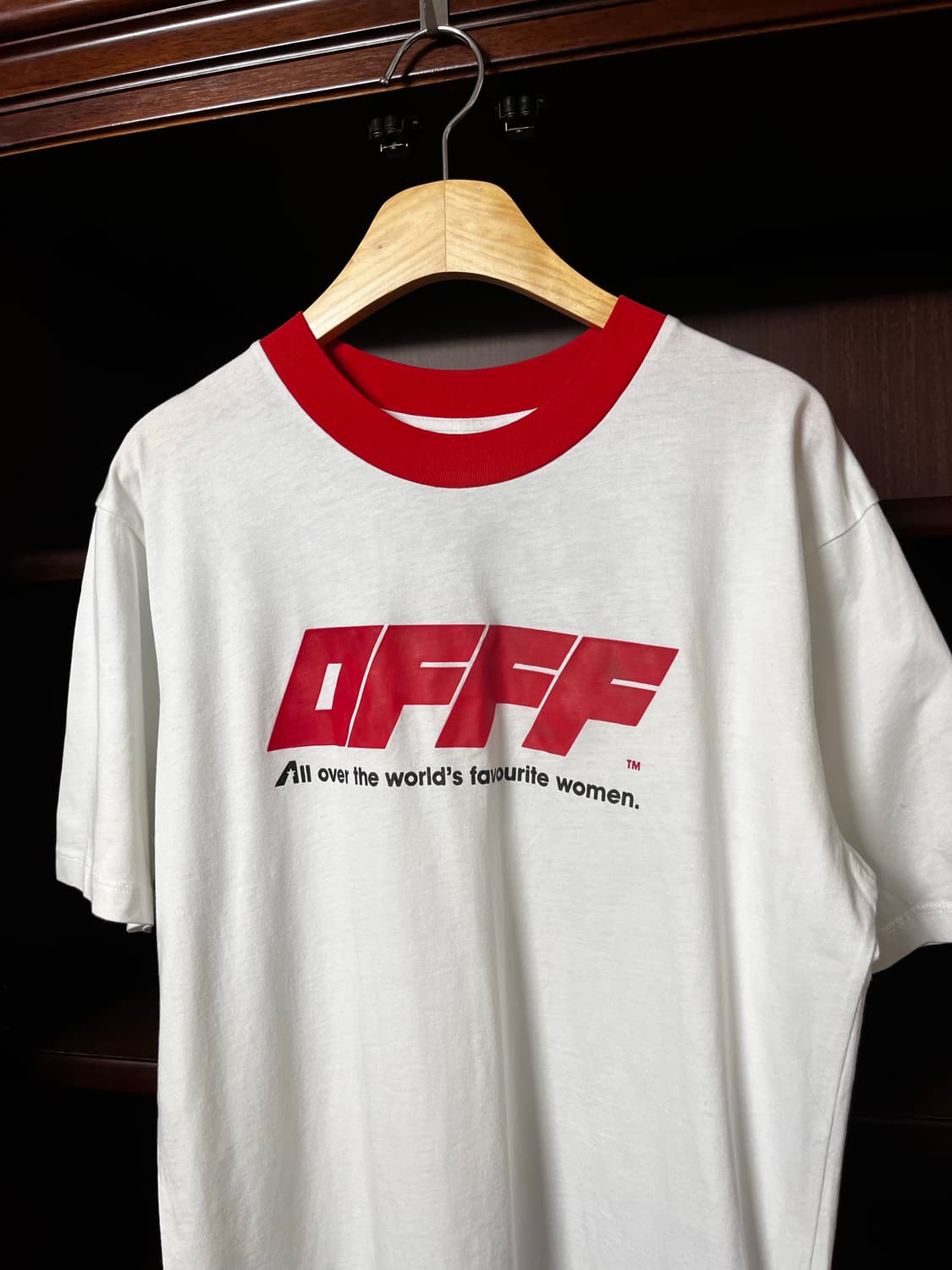 Off white white oversized T-shirt    상품이미지3