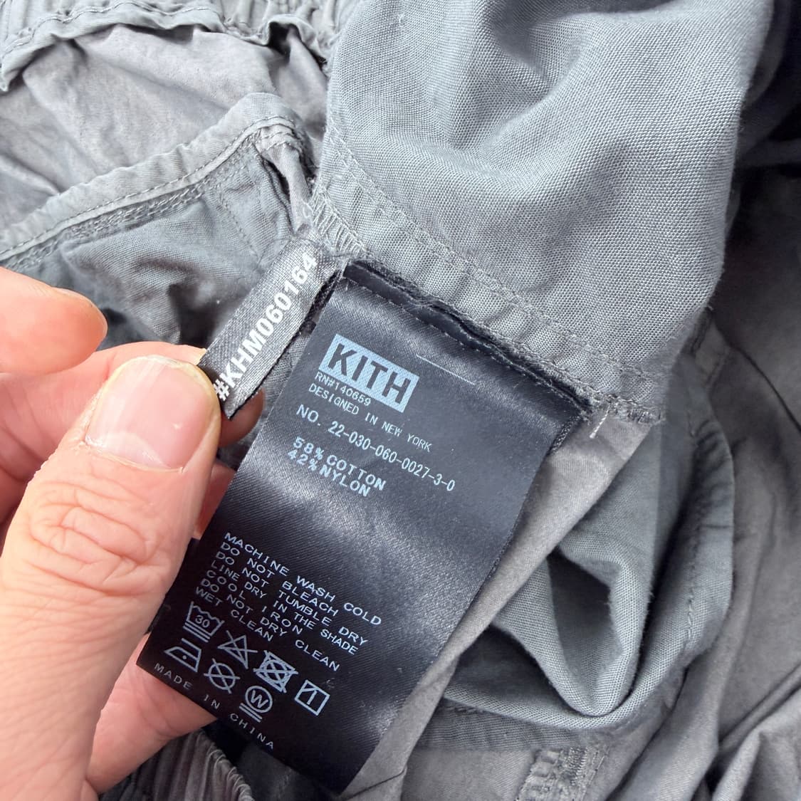 Kith 워시드 코튼 와이드 카고팬츠 상품이미지5