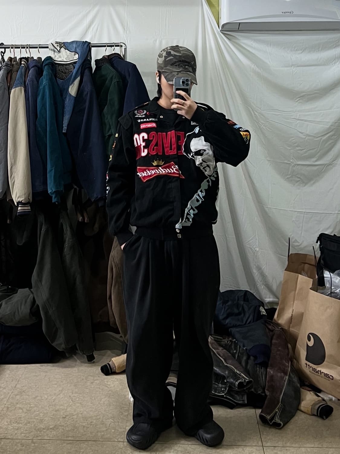 CHASE 제프해밀턴 엘비스 레이싱자켓 상품이미지4