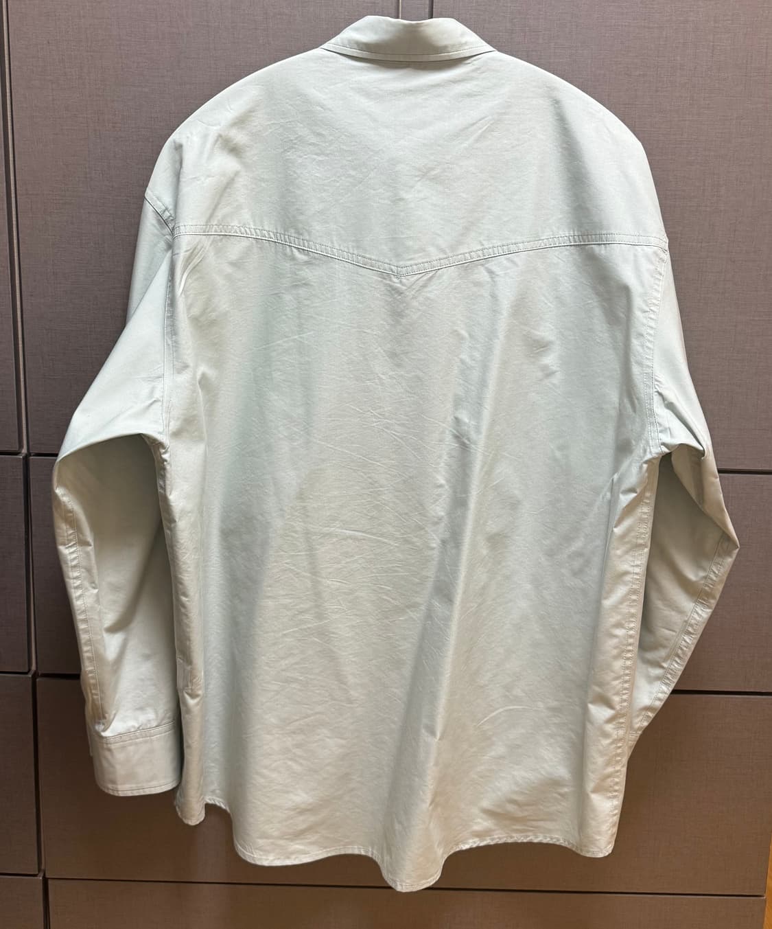 유스 웨스턴 셔츠 민트 M 상품이미지5