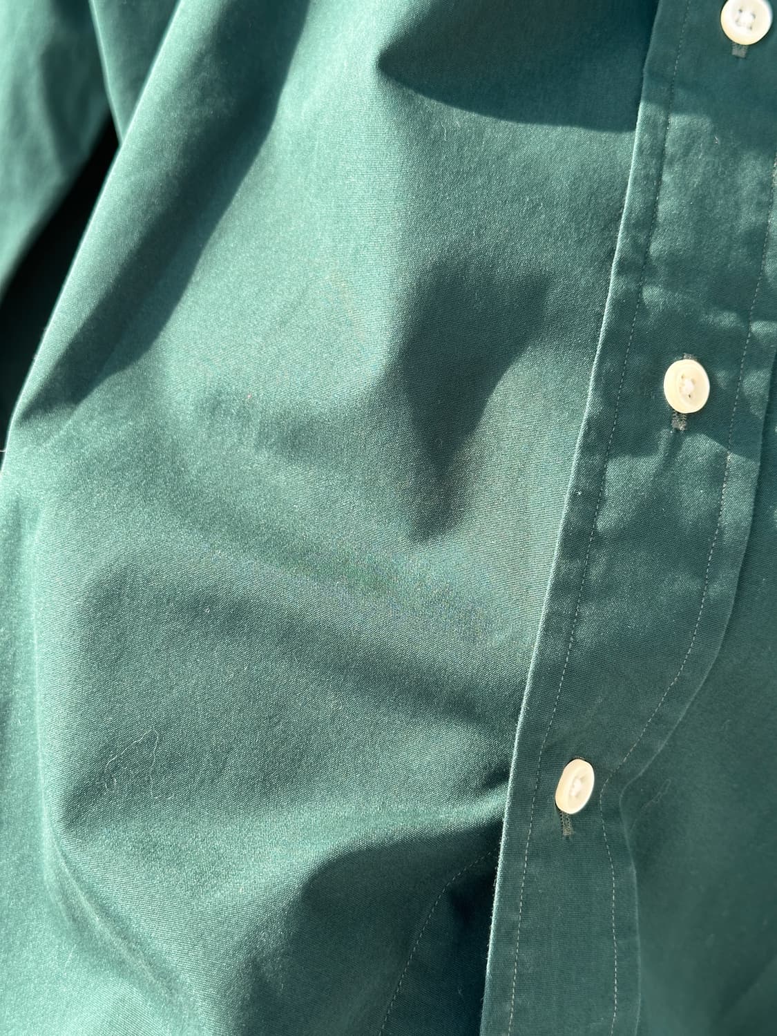 [3XL] 폴로 랄프로렌 다크그린 포플린 셔츠 상품이미지9