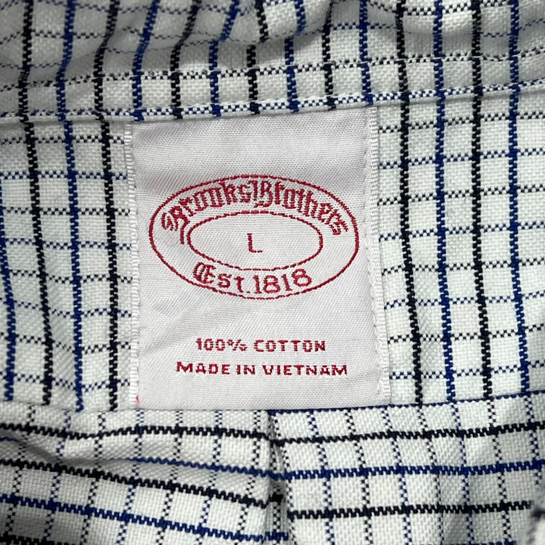 브룩스브라더스 체크셔츠 s09794 상품이미지5