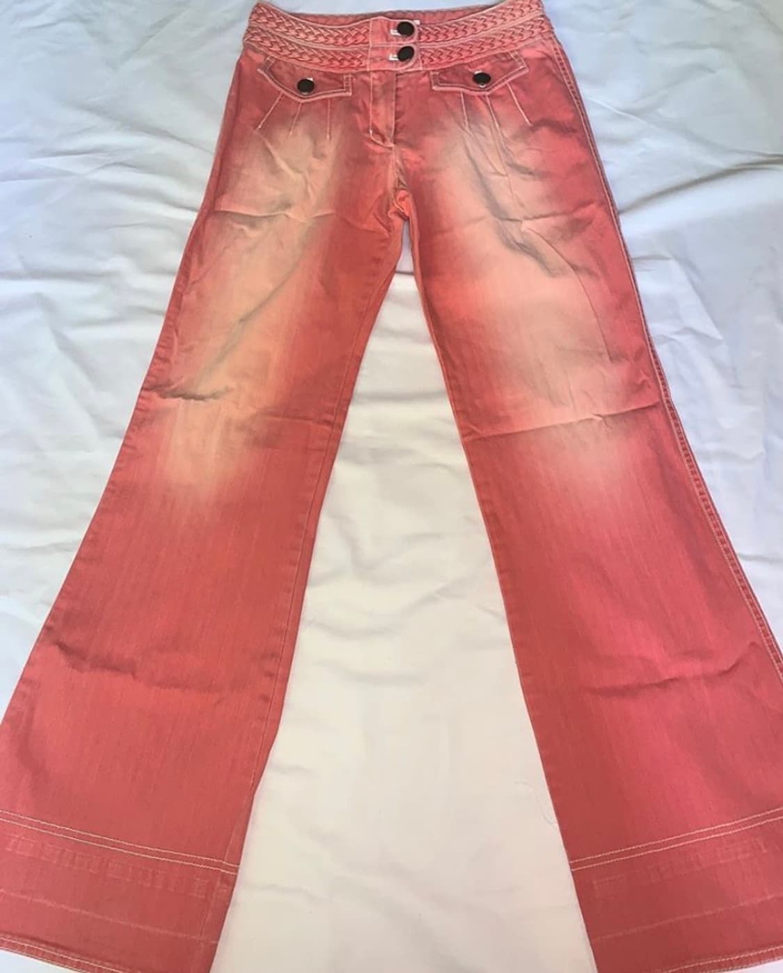 pink washing twisted pants 상품이미지1