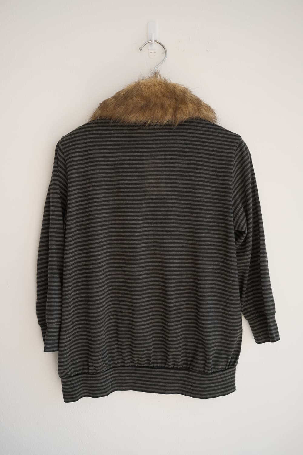 Fur collar top 상품이미지4