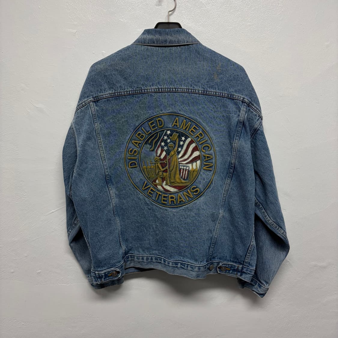 빈티지 자수 데님 자켓 상품이미지1