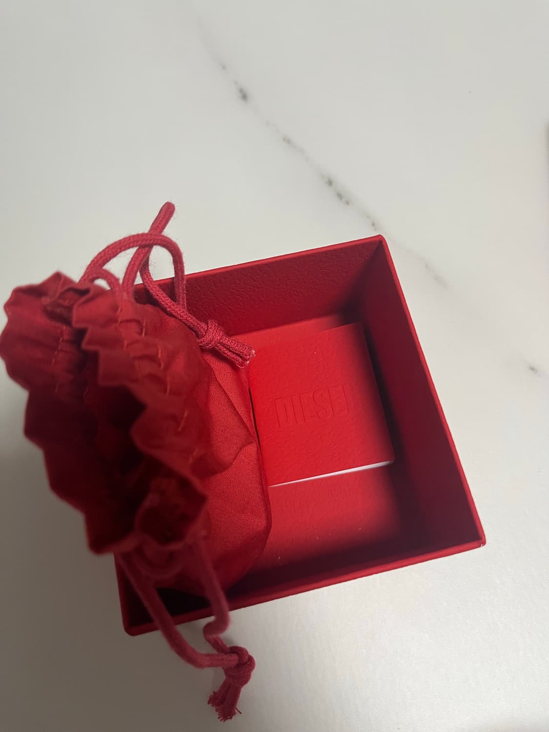 디젤 레드에나멜 체인 네클리스 상품이미지5