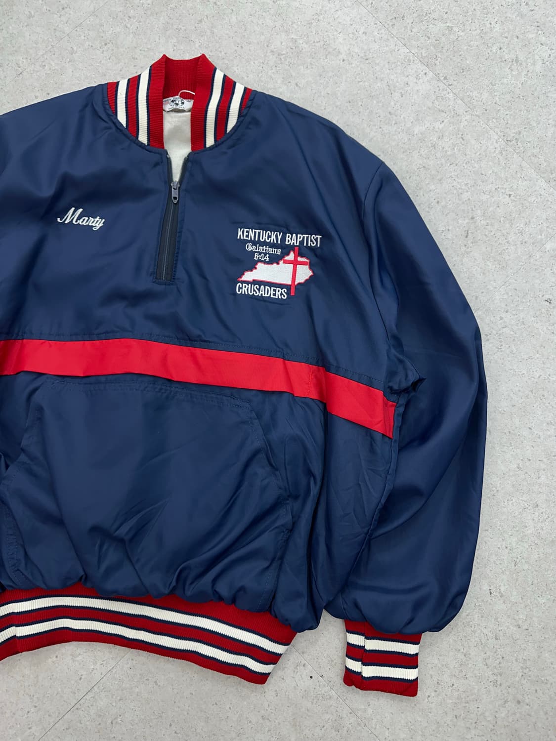 Leader sportwear 나일론 하프집업 상품이미지3