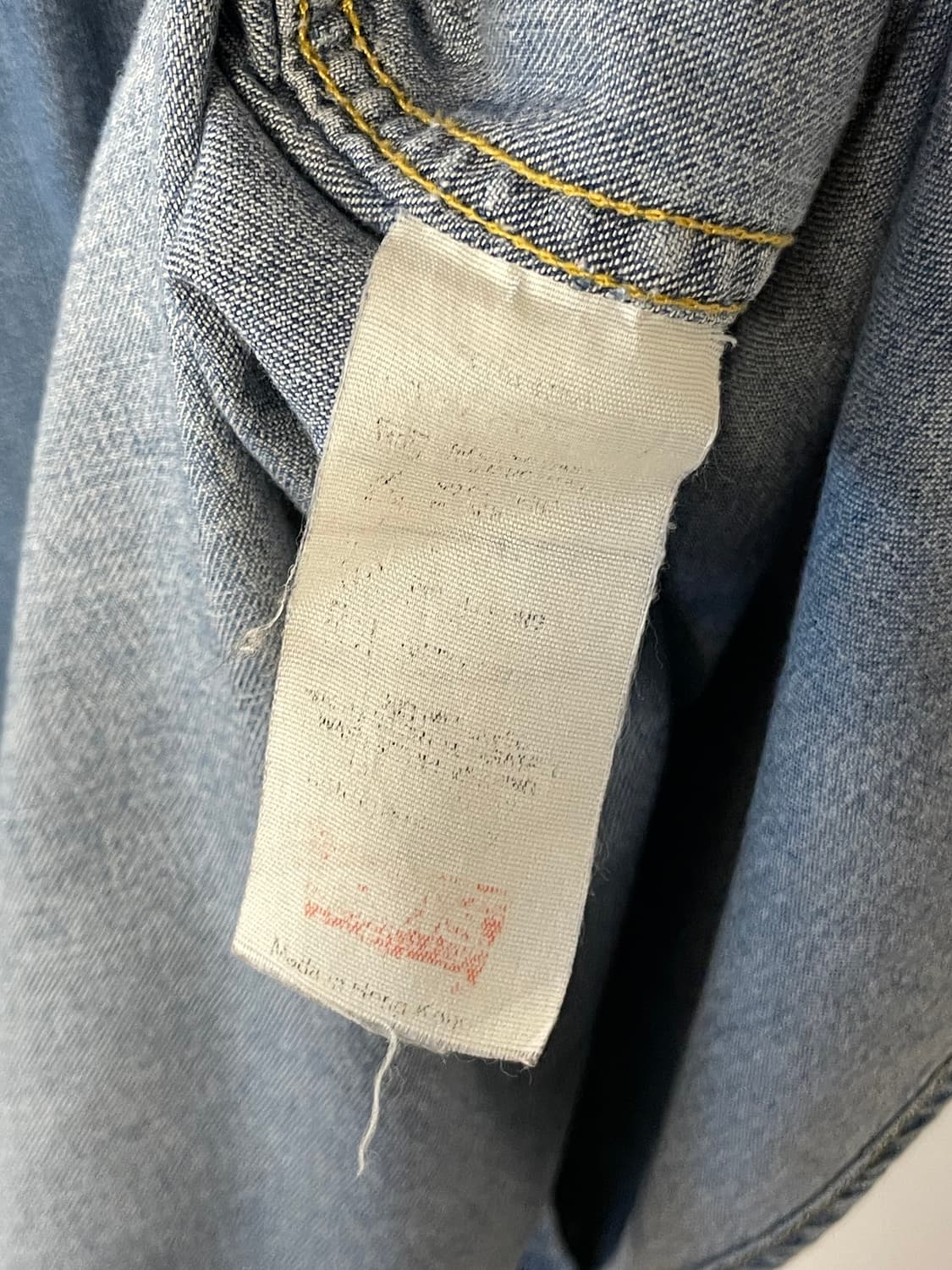 리바이스 데님 셔츠  상품이미지7