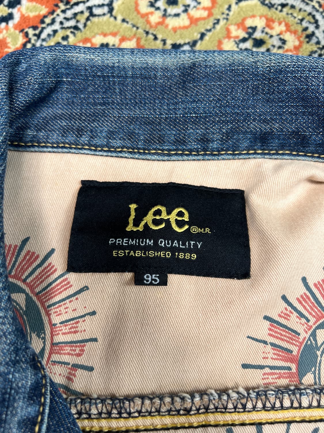 [M] lee 빈티지 리 데님 자켓 상품이미지6