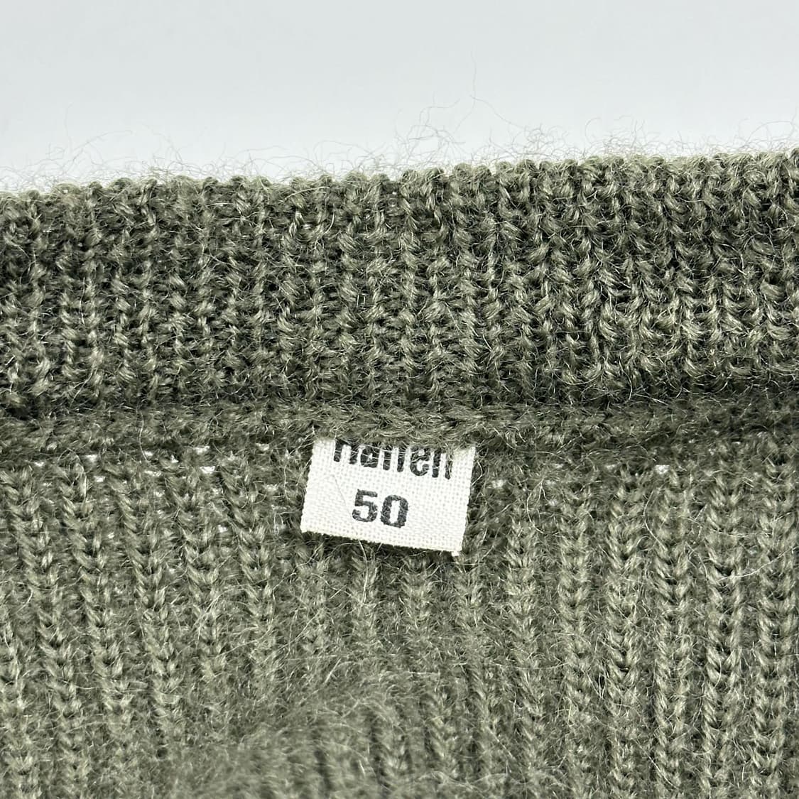 VTG 빈티지 독일군 코만도 카키 니트 (실측 XL) 상품이미지6