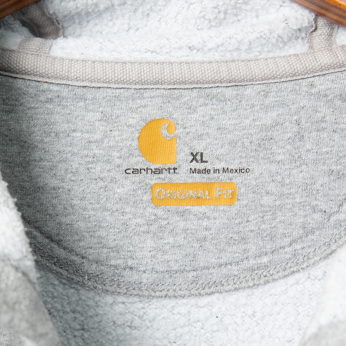 [XL] 칼하트 K122 미드웨이트 후드집업 헤더 그레이  상품이미지5