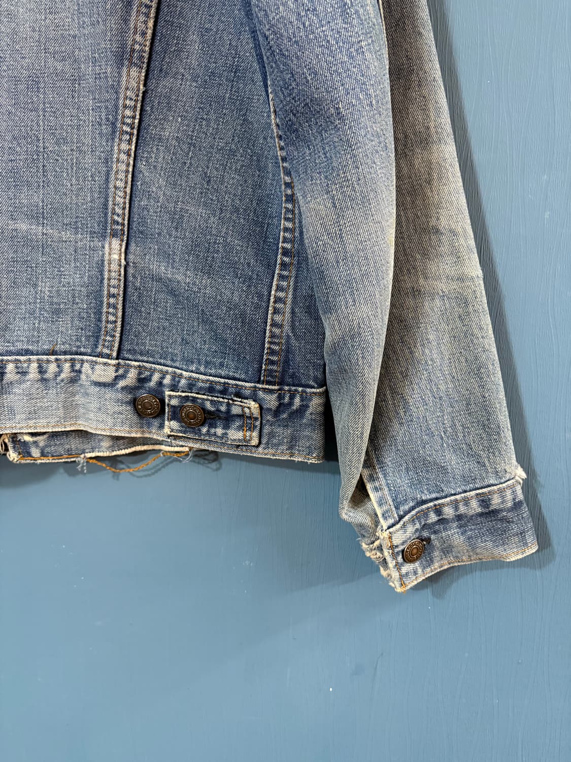 70-80‘s USA Levis 70505  denim jacket.  상품이미지10