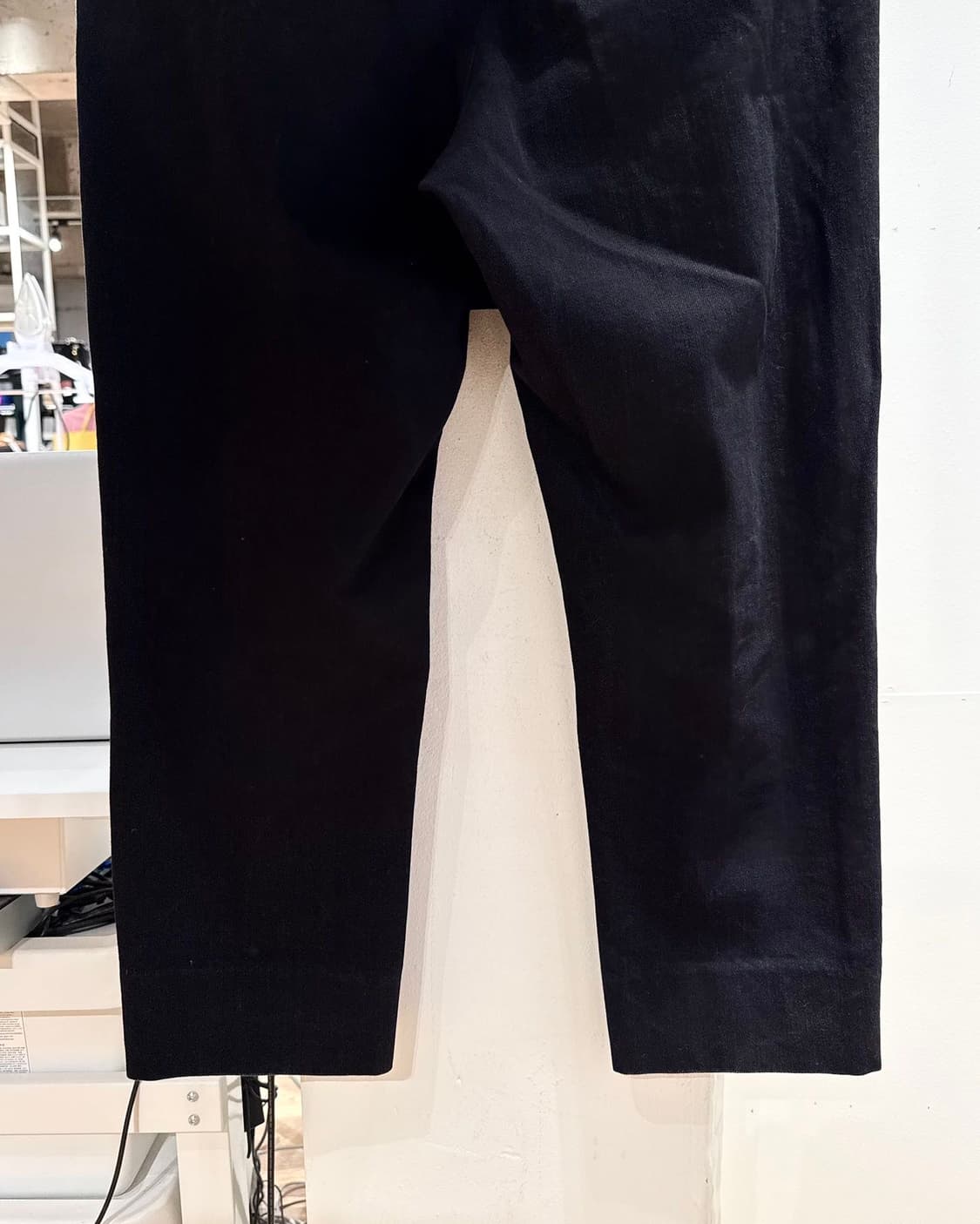 니트 블랙 핀턱 코튼 팬츠  상품이미지6