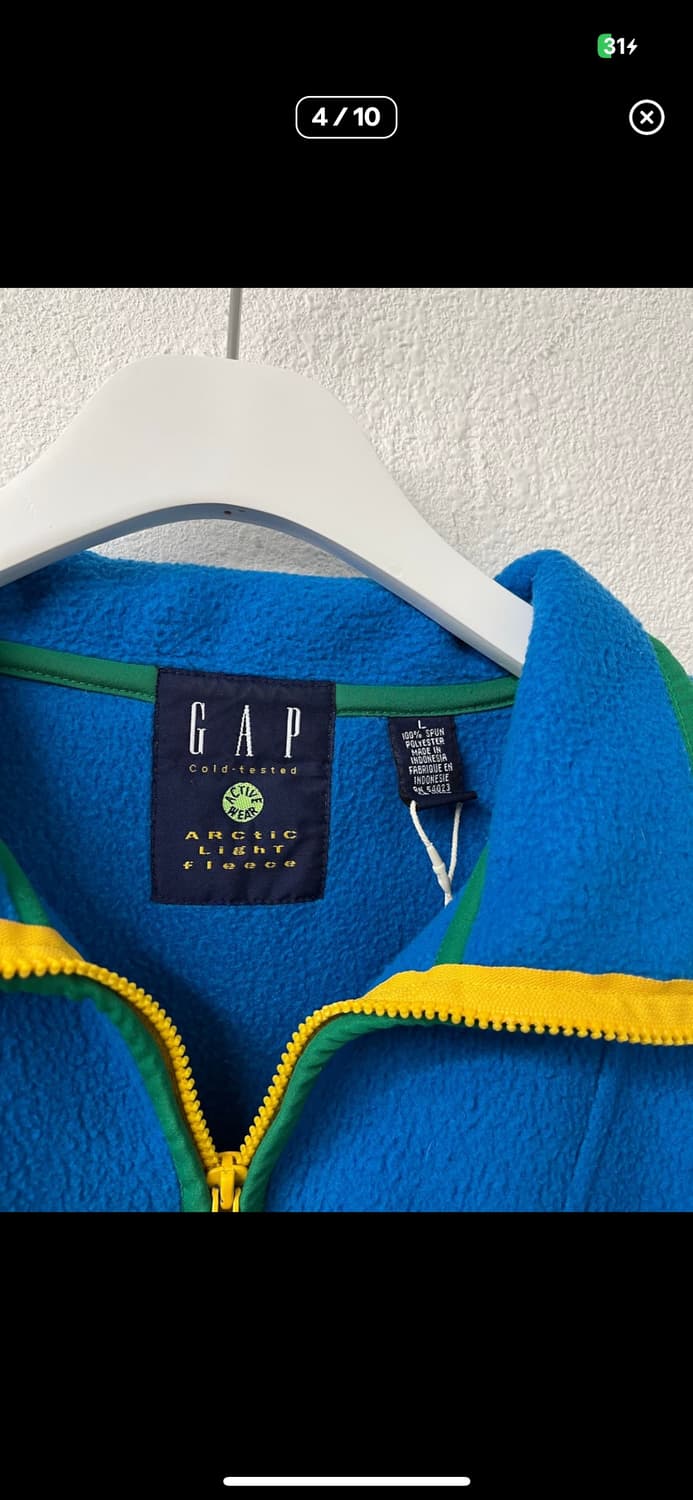 Old gap 후리스 집업 상품이미지4