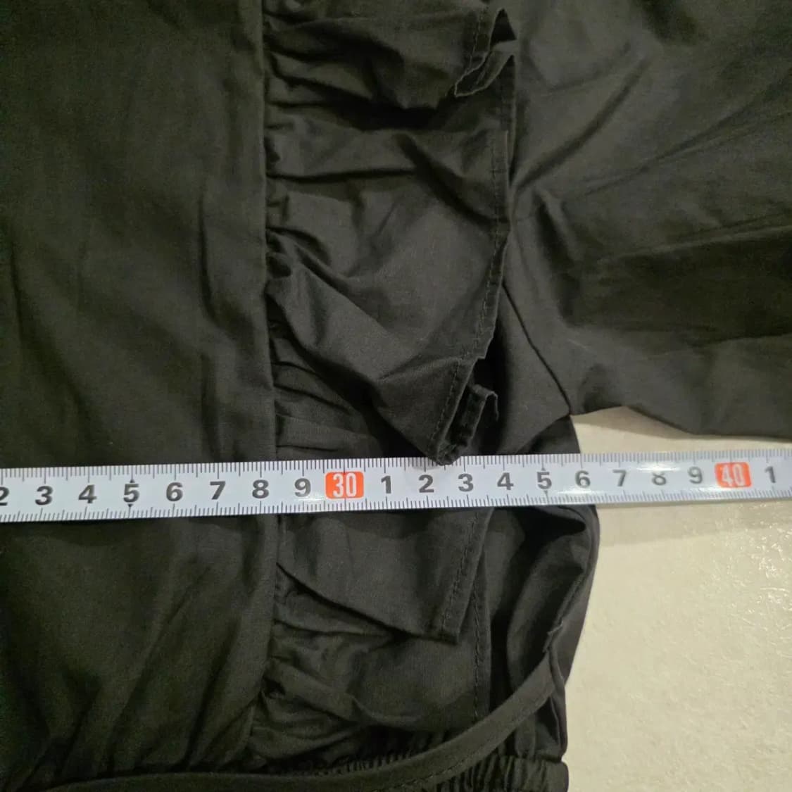 검정색 반팔 롱 원피스 판매합니다 상품이미지8
