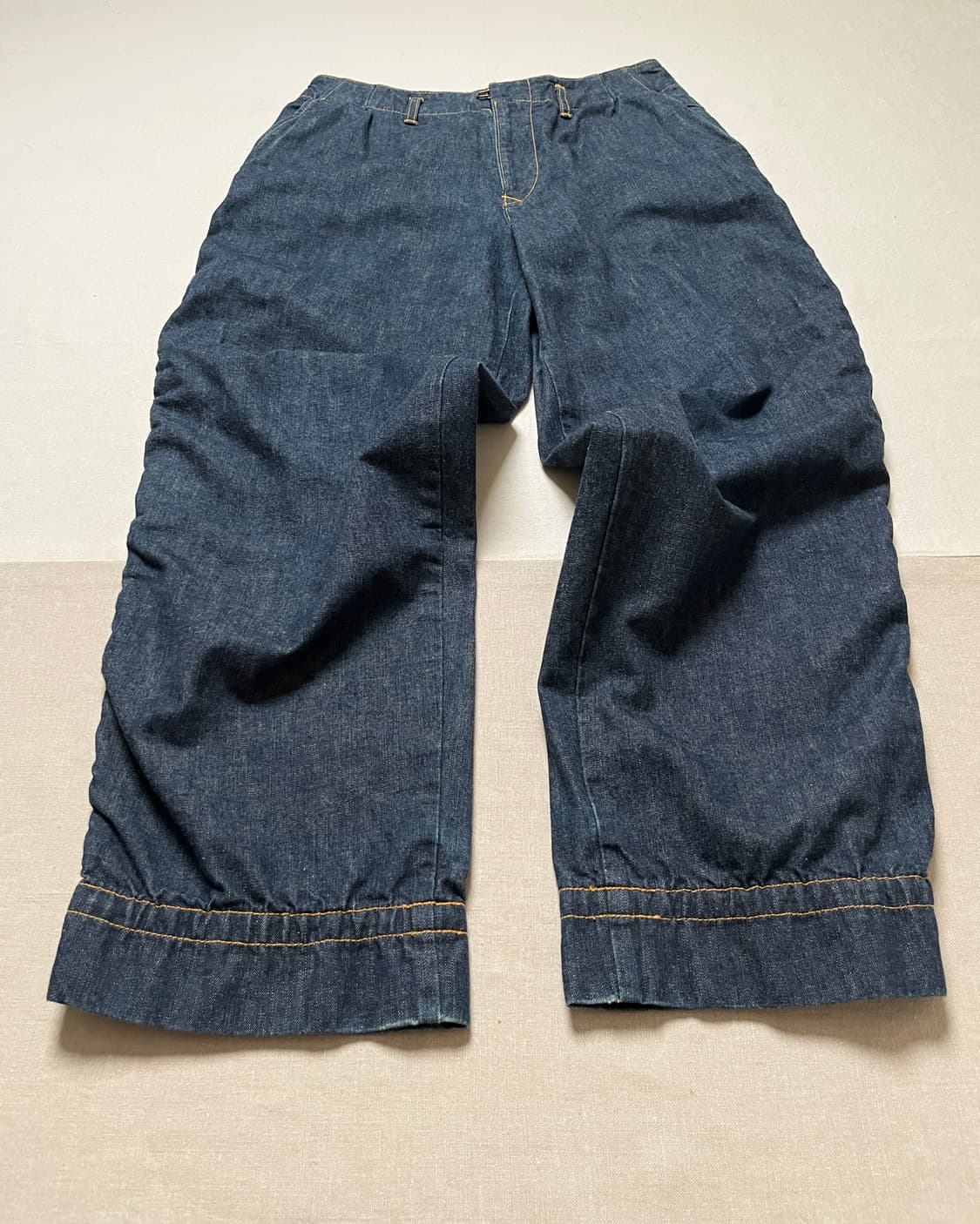 Kolor 데님 퍼커링 팬츠 컬러 denim  상품이미지4
