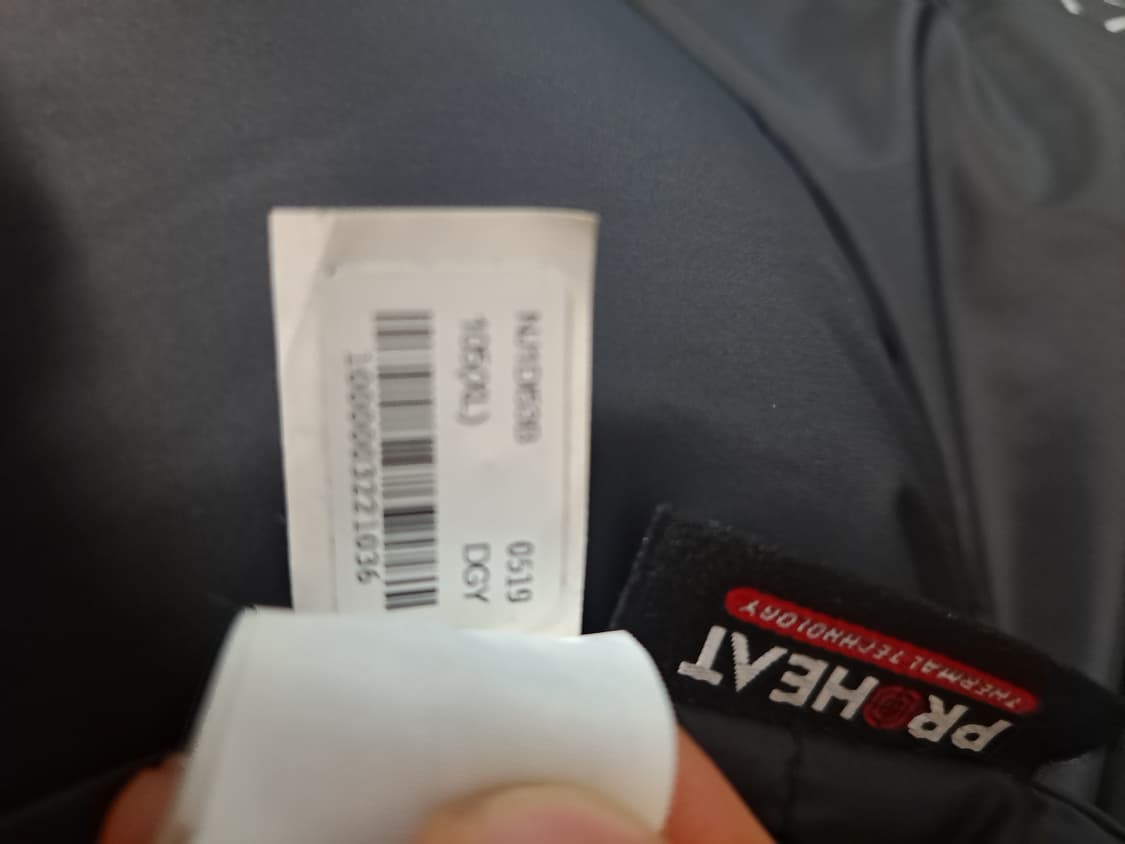 노스페이스 맥머도 패딩 XL 105 다크 그레이 상품이미지9