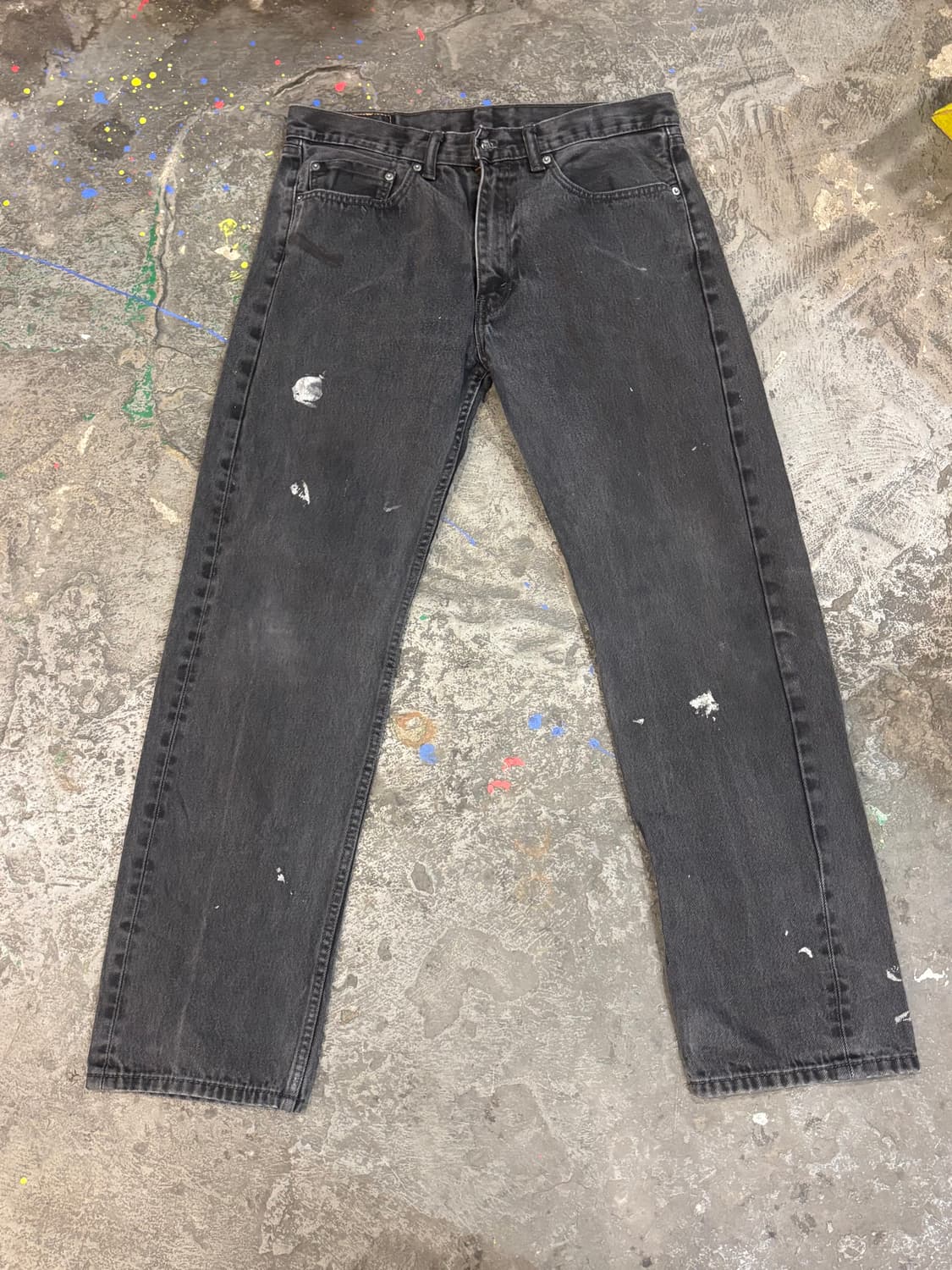 리바이스 505 레귤러 스트레이트 블랙 상품이미지8