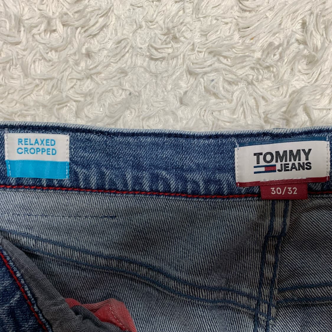 [31] 타미진스 릴렉스드 크롭 데님팬츠 상품이미지5