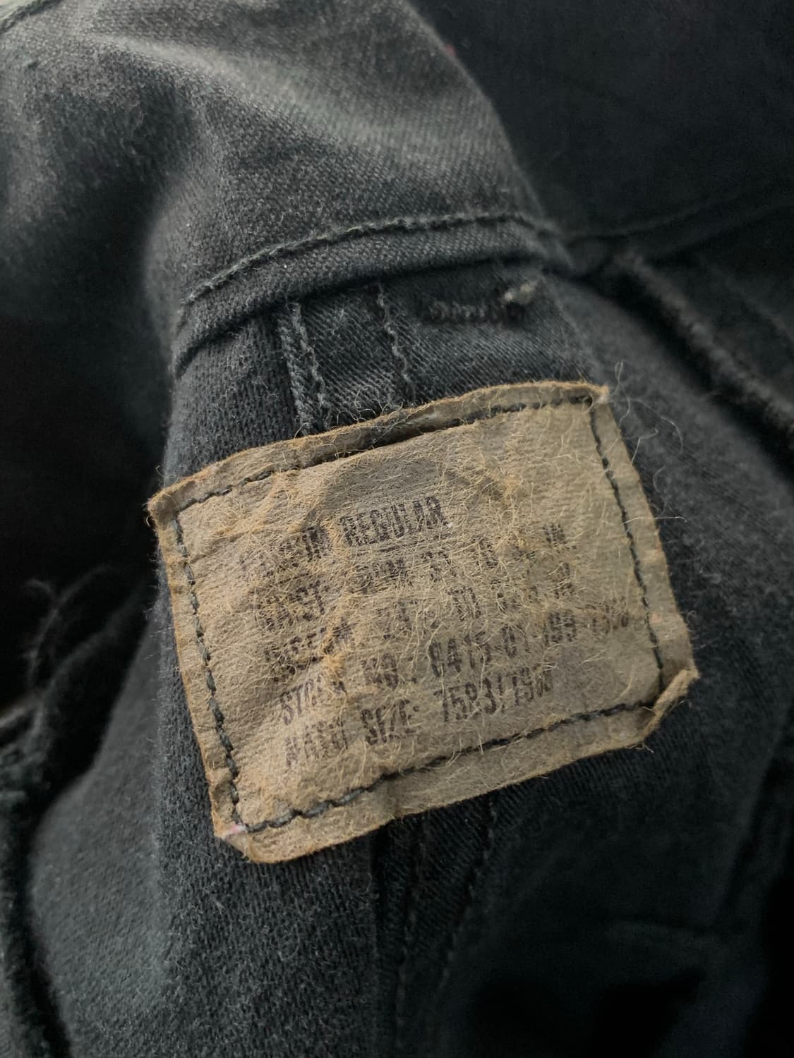 80s 미군 M-65 우드랜드 필드 트라우저 오버다잉 상품이미지4