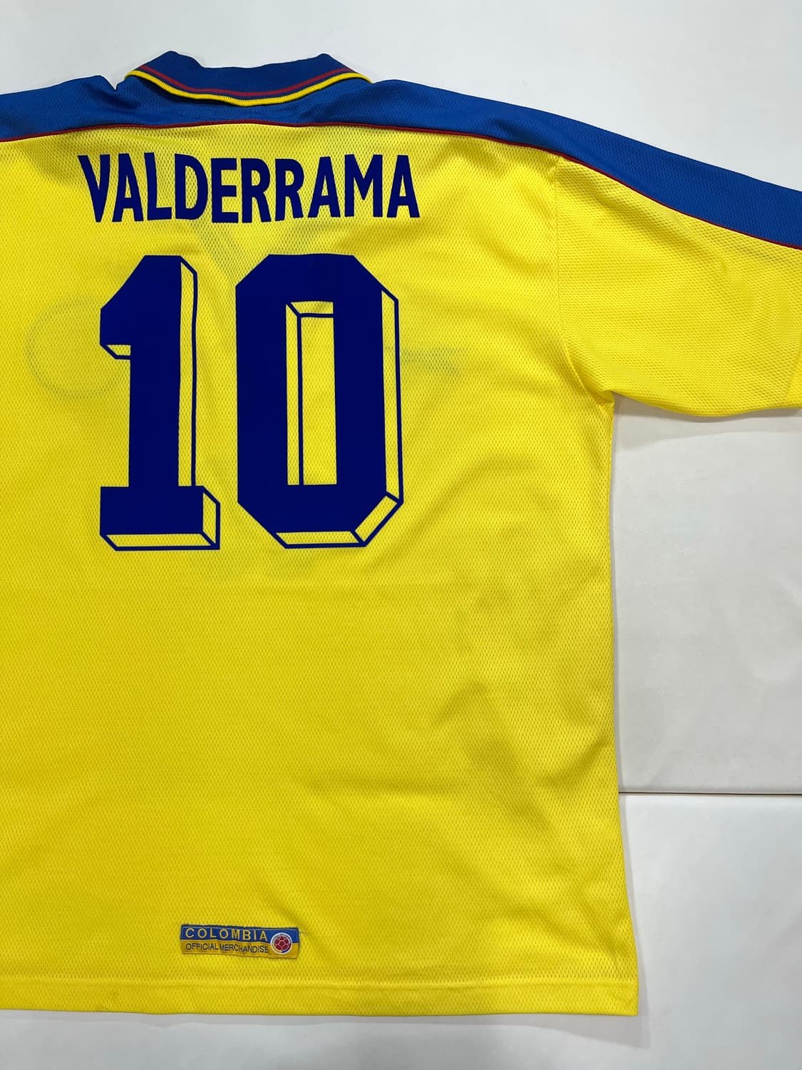 리복 98-99 콜롬비아 홈 카를로스 발데라마 상품이미지8