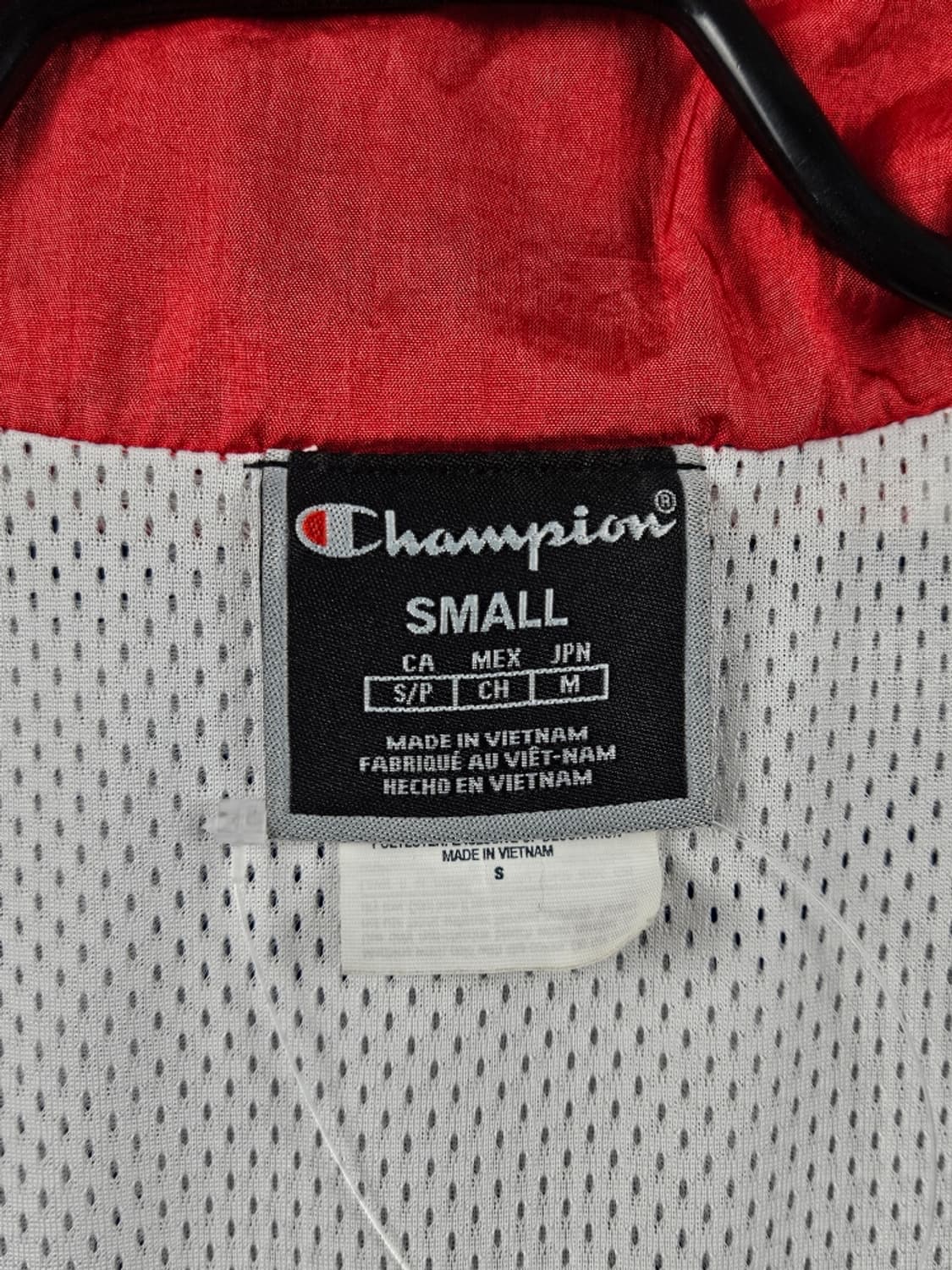 90's 챔피온 컬러블록 윈드브레이커 바람막이 자켓 (S) / 11216 상품이미지8