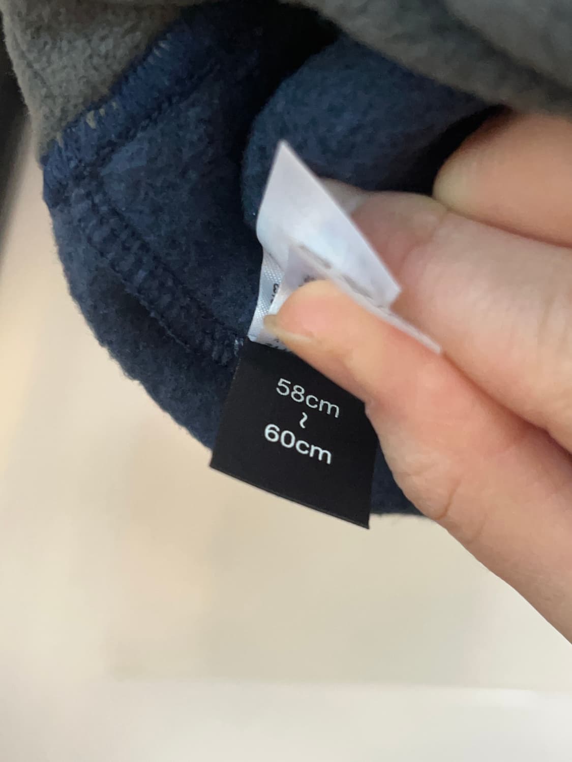 몽벨 클리마플러스 니트 이어 워머 캡 네이비 상품이미지3