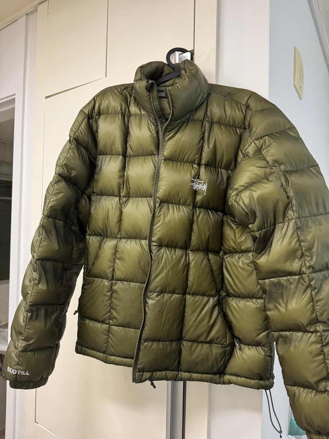 스투시 미드웨이트 페퍼 올리브 M 상품이미지2