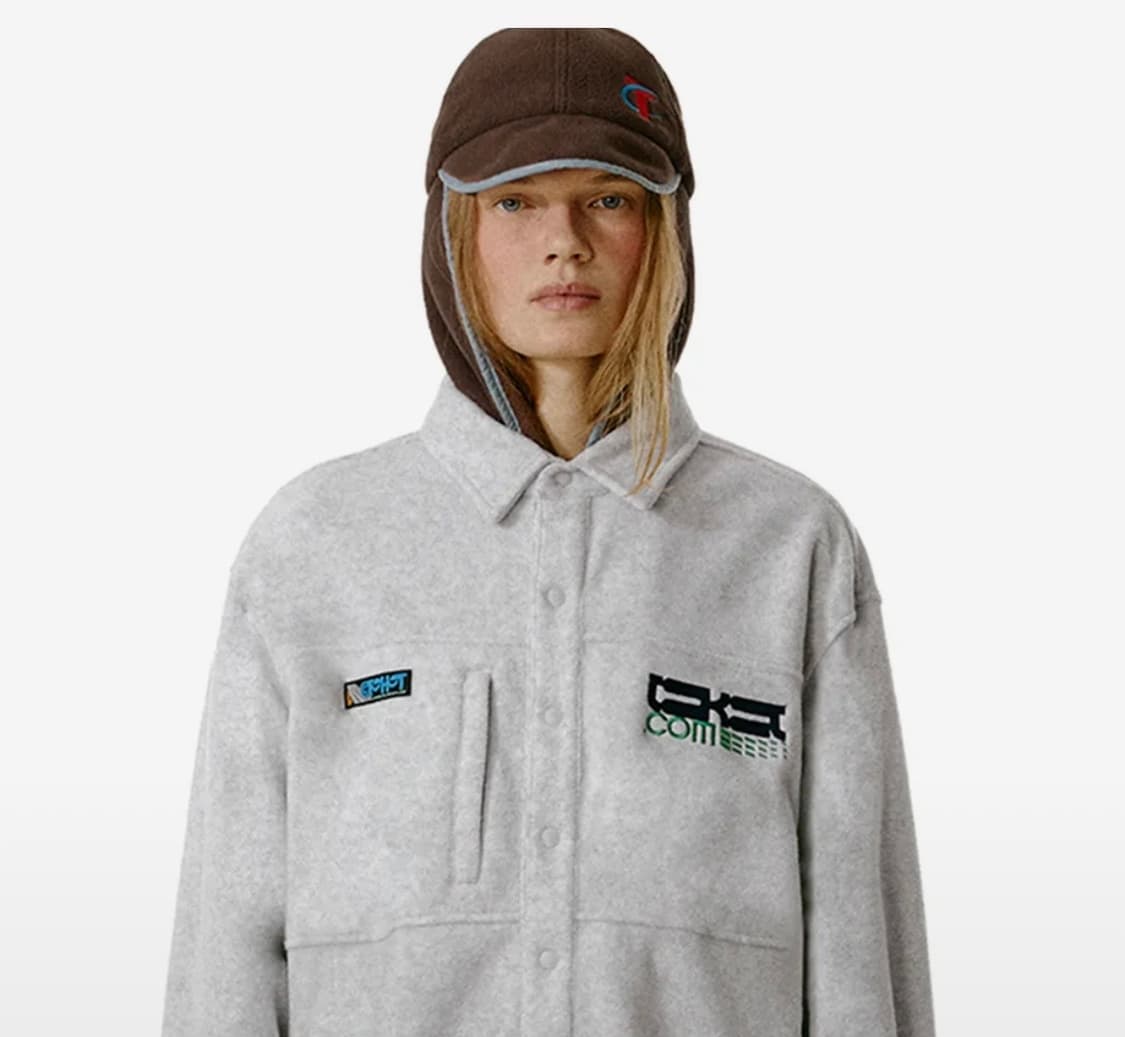 Teket 테켓 ct fleece muff cap brown 상품이미지1