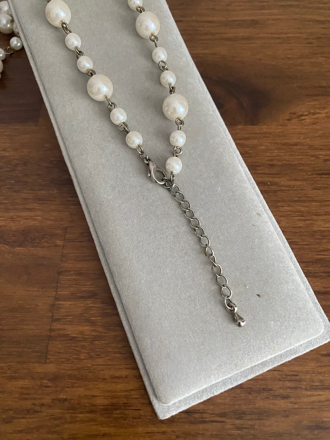 악세서리 큐빅펜던트 진주 목걸이 상품이미지7