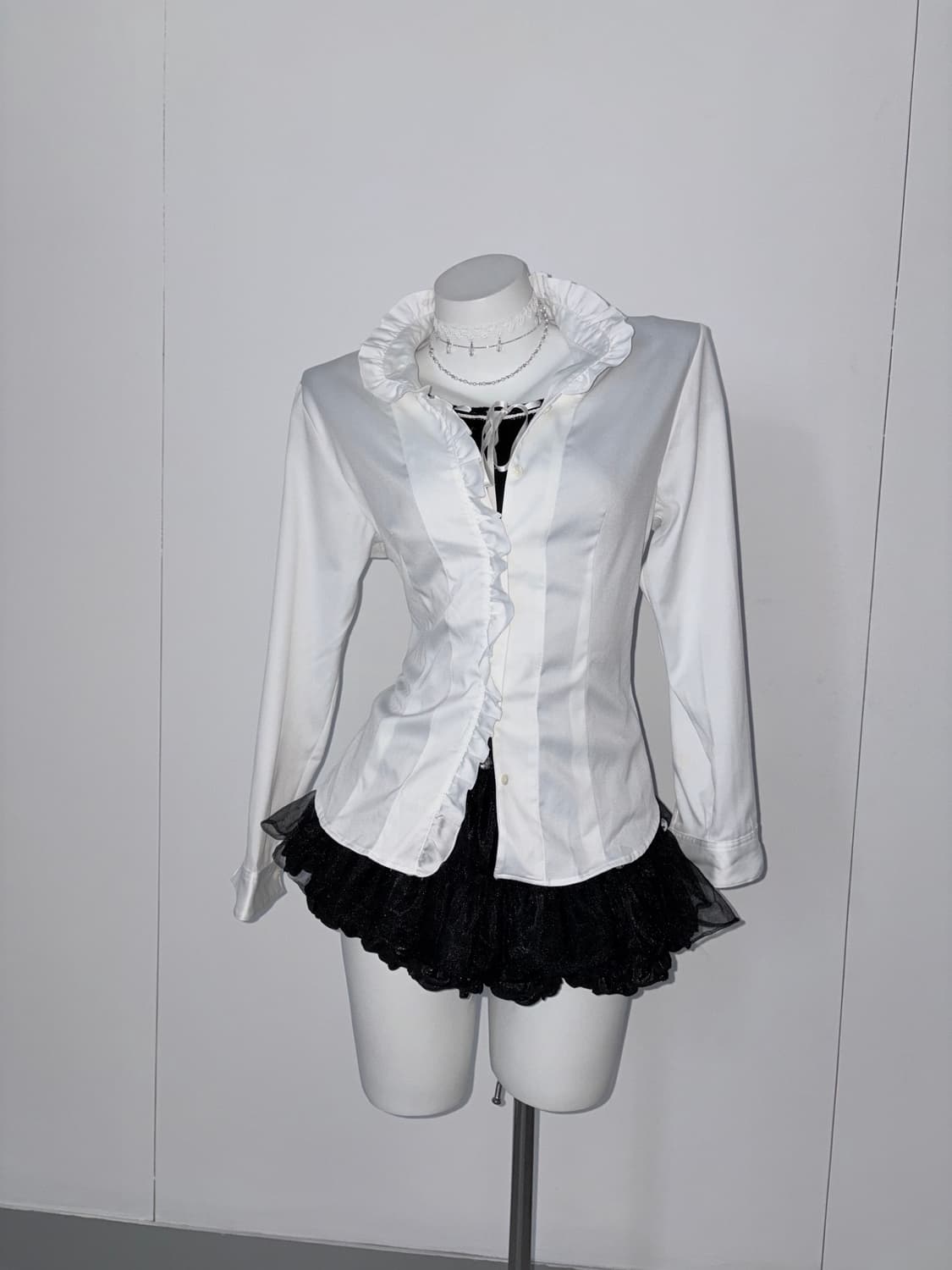 로맨틱고스 공겜여주 프릴 3피스 세트 상품이미지5