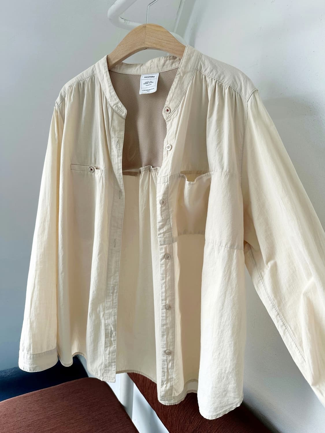 High gauge natural cotton design shirt 상품이미지9