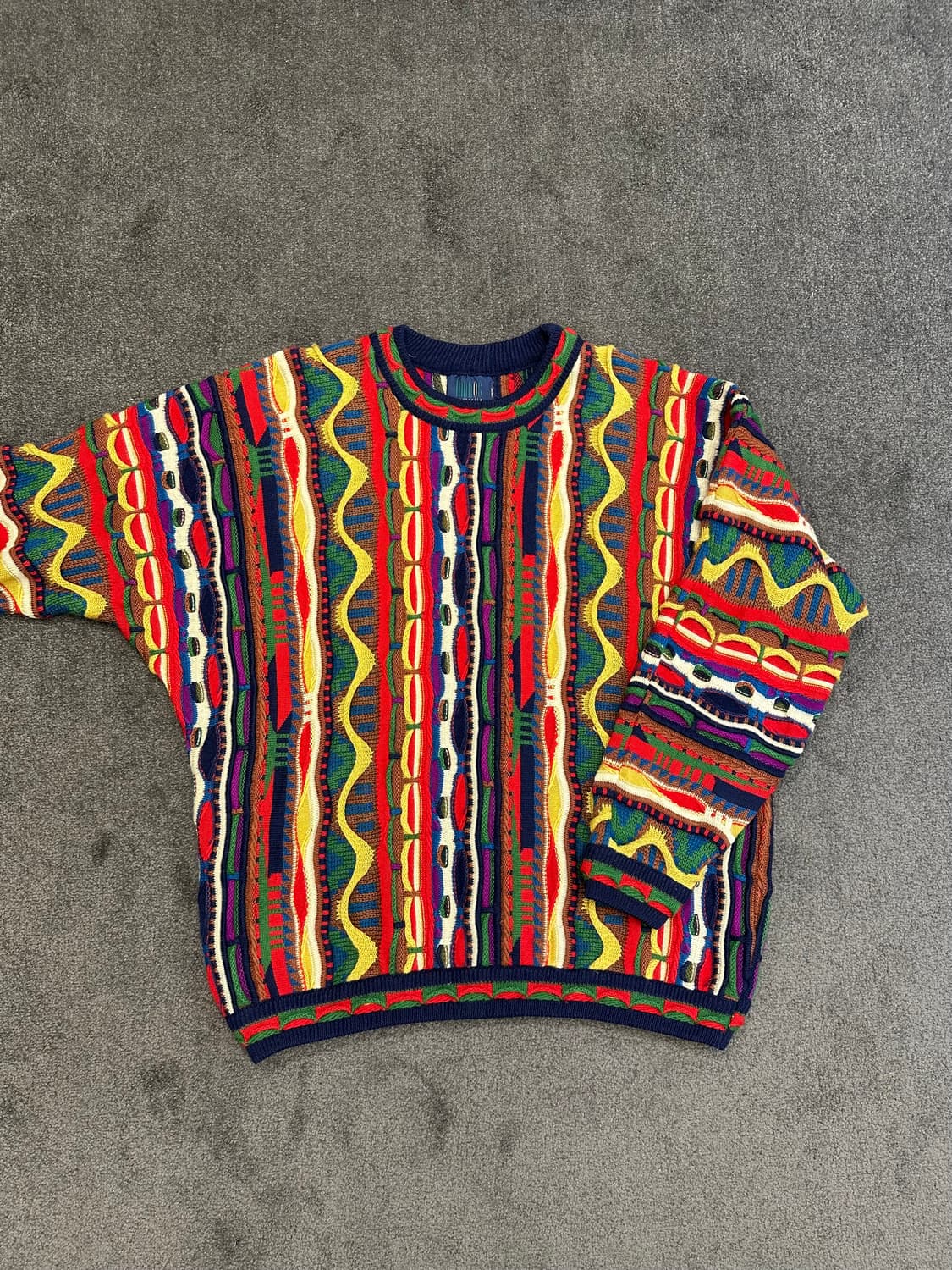 Limnos 빈티지 케이블 니트 L 상품이미지1