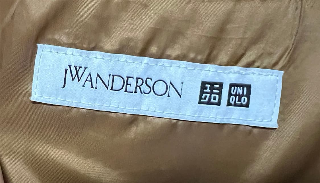 유니클로XJW앤더슨 남자 패딩코트 웰론 추동복 L 100  상품이미지4