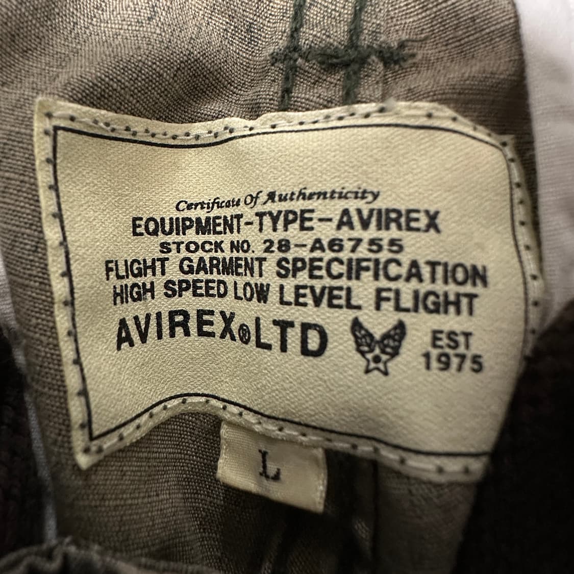 AVIREX usa military cargo pants camo 상품이미지3