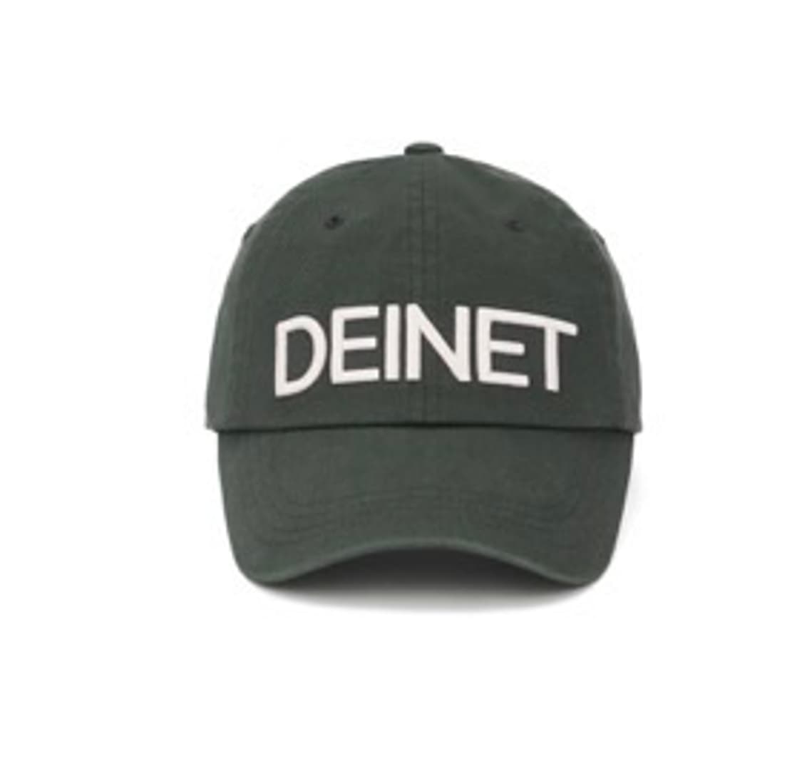 [새상품] 다이닛 워시드 로고 볼캡 차콜 상품이미지1