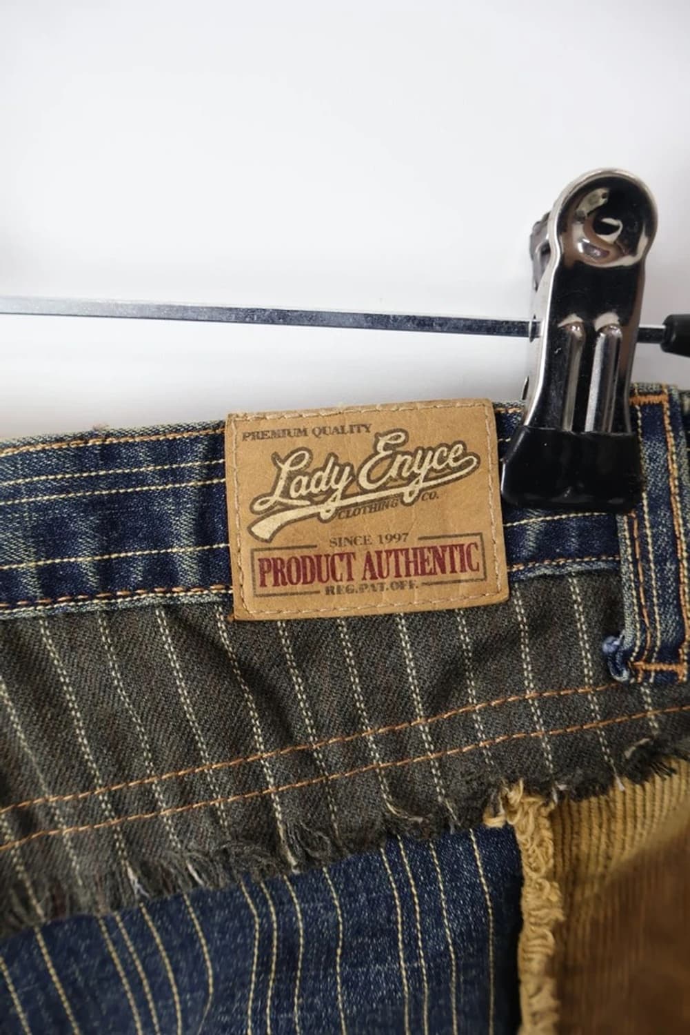 Y2K Lady Enyce Denim Set Slim Bootcut 상품이미지10