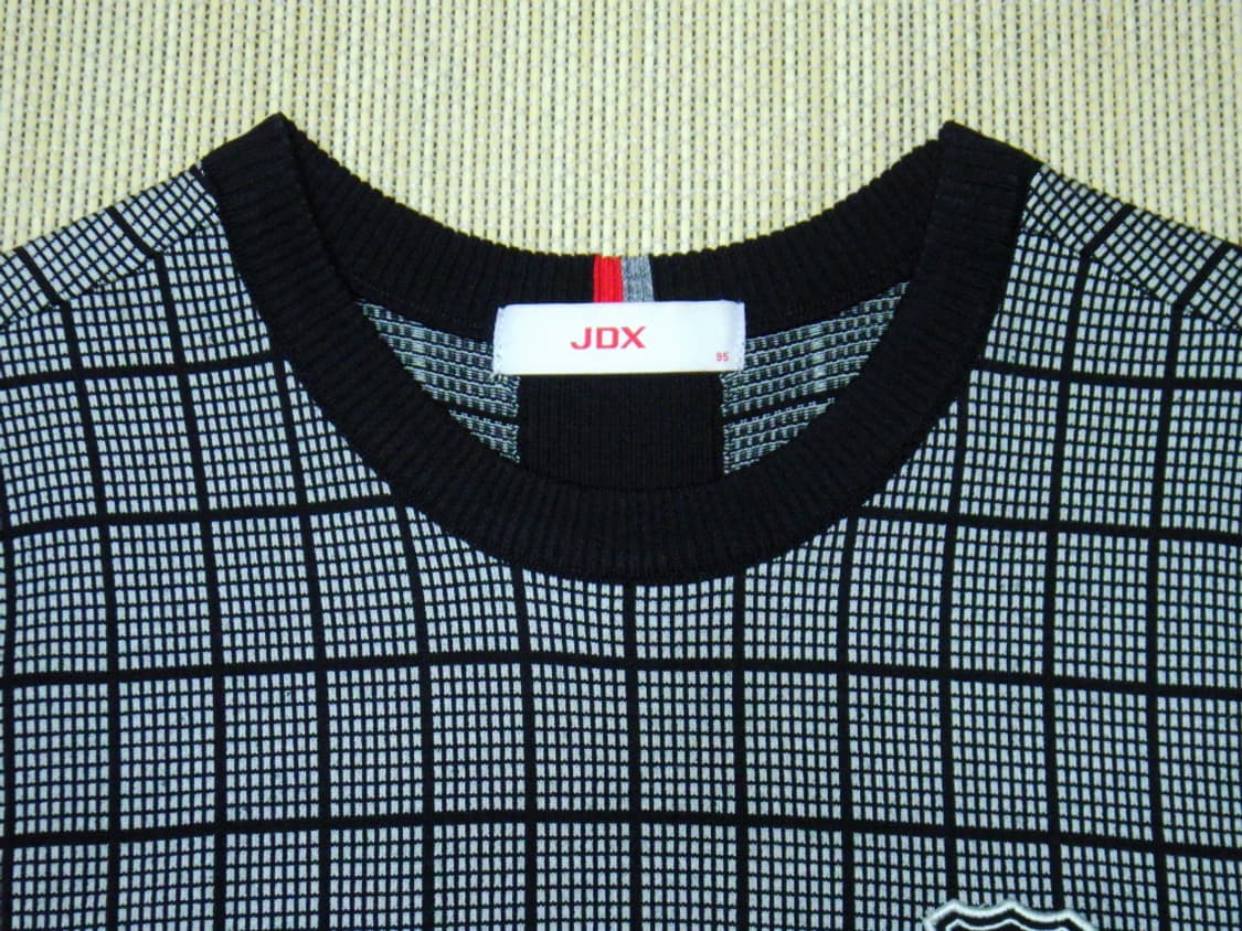 (M/95) JDX 골프 사각 체크패턴 스웨터 베스트 상품이미지7