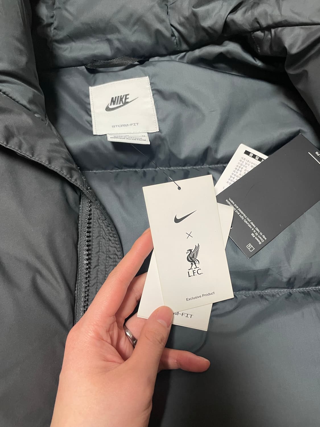 나이키 리버풀 패딩 M 상품이미지3