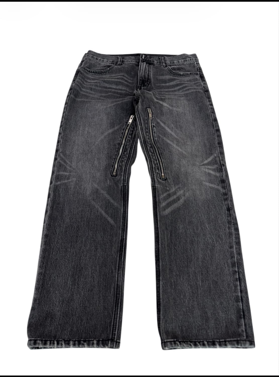 지방시 Givenchy 블랙 워싱 데님 팬츠 상품이미지1