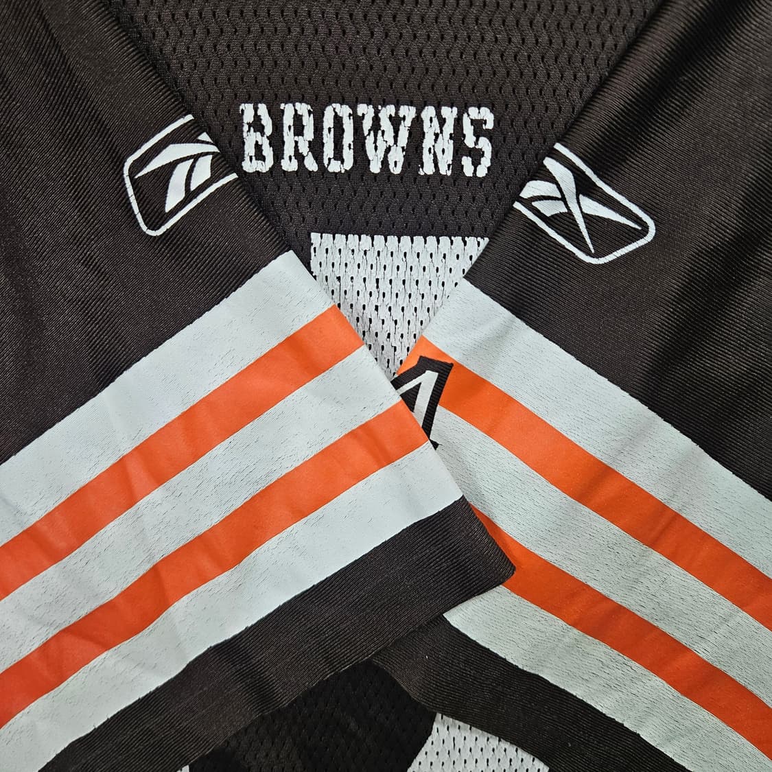 리복 NFL 클리블랜드 브라운스 풋볼 져지 XL 상품이미지4
