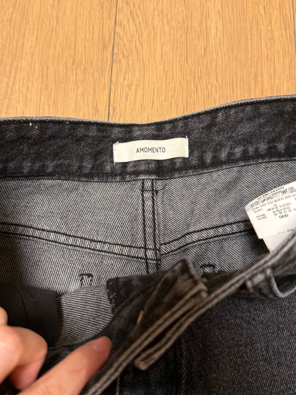아모멘토  RECYCLED COTTON DENIM 리사이클 코튼데님 상품이미지9