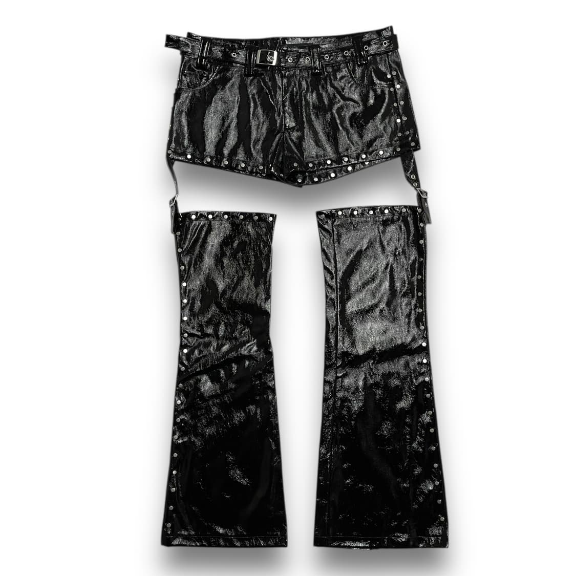 The KRIPT VERO CUTOUT Dark PANTS 상품이미지3