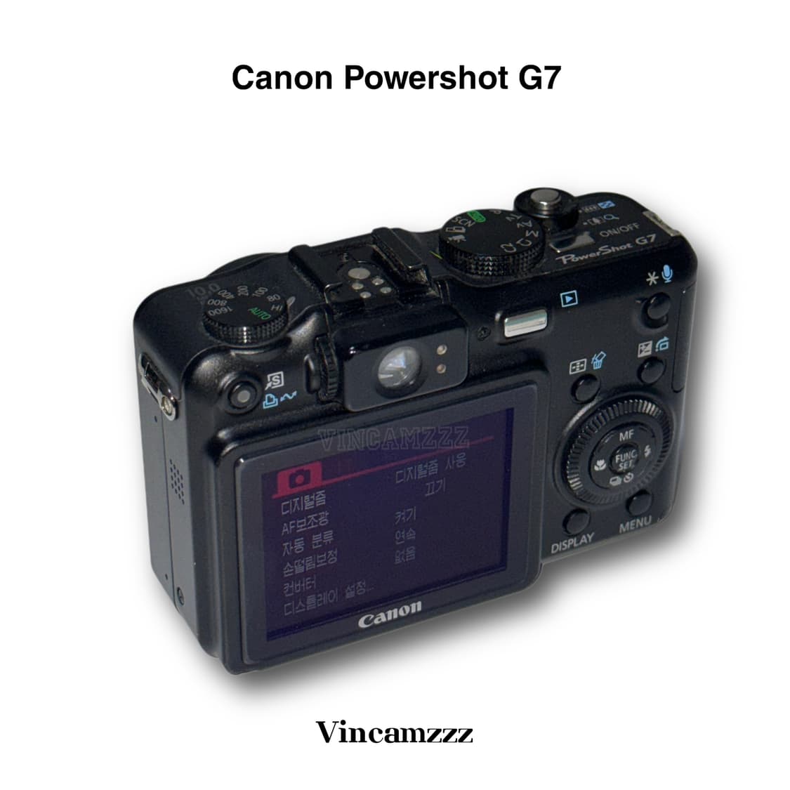 Canon 캐논 Powershot 파워샷 G7 디지털카메라 상품이미지2