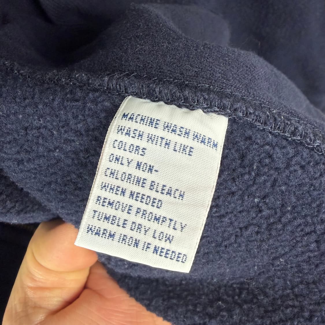 Polo]폴로 랄프로렌 빅포니 네이비 후드집업 L 상품이미지7