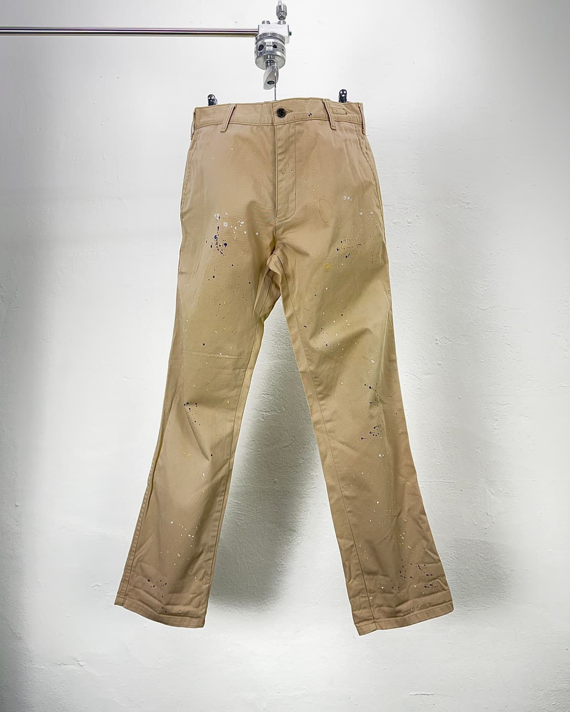 꼼데가르송 옴므 플러스 페인터 배이지 코튼 치노 팬츠 상품이미지1