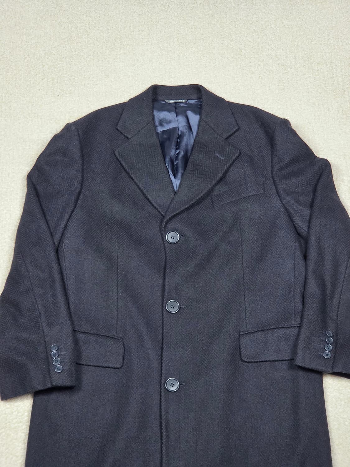 [지방시] 캐시미어 헤링본 3버튼 싱글 코트 | 00231 상품이미지2